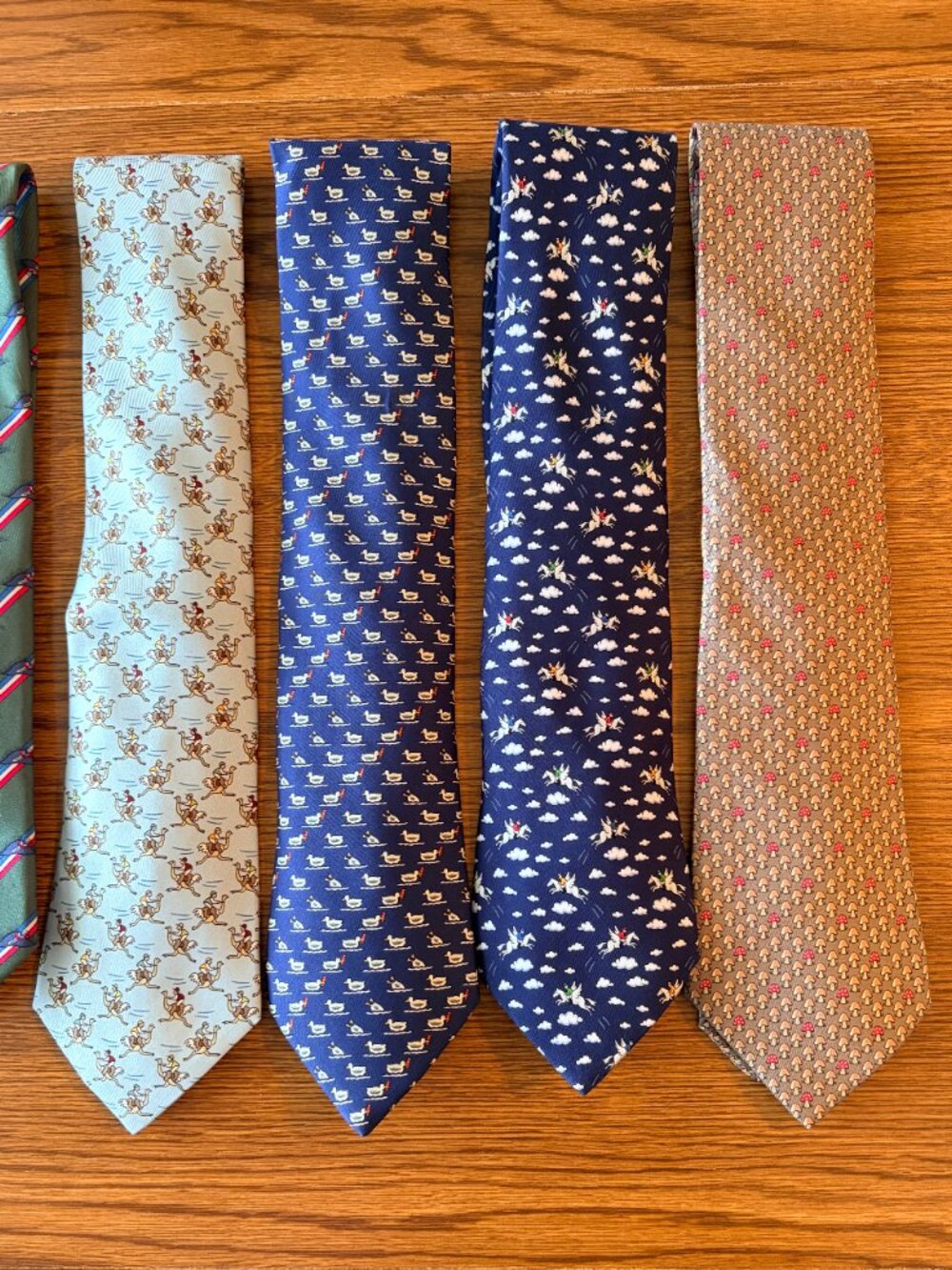 Vintage Hermes neckties $70 each - Picture 4 of 16
